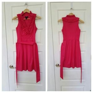 White House Black Market Pink Sleeveless Dress