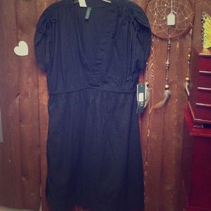 BLACK RALPH LAUREN BATHING SUIT COVER UP NWT