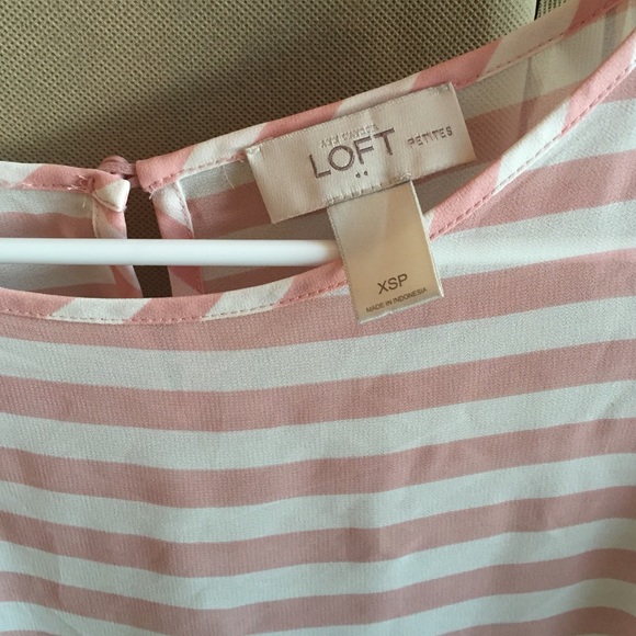 Striped sheer top - Picture 2 of 3