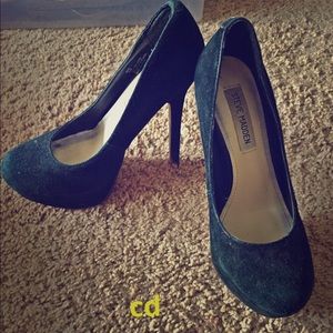 stevemadden black pump shoes