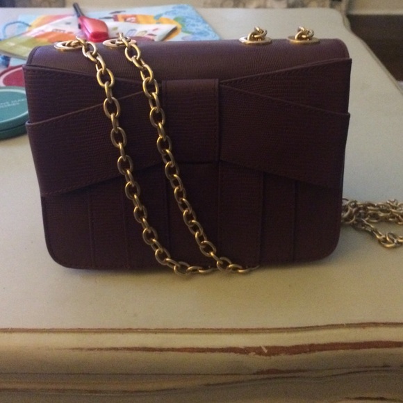 NWT Z Spoke by Zac Posen  Merlot Crossbody