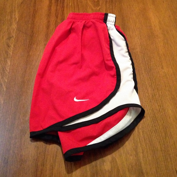 Nike FitDry Running Shorts (Red)