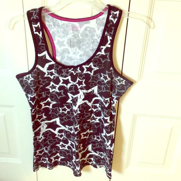 Black & White Star Tank Top
