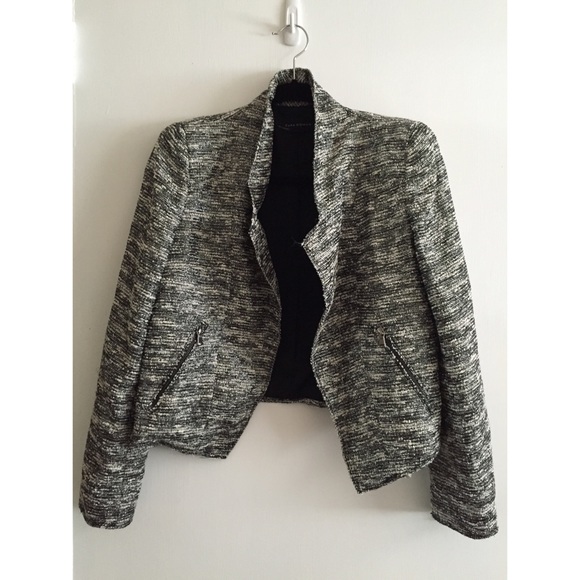 Zara Black and White Jacket