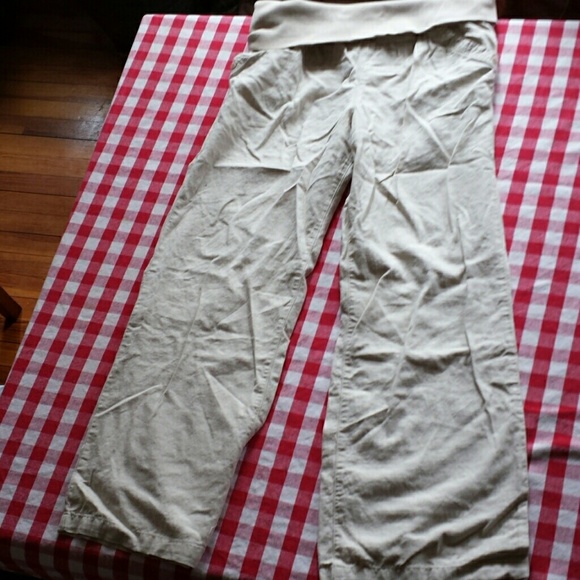 Xhilaration linen stretch pants sx XL!!