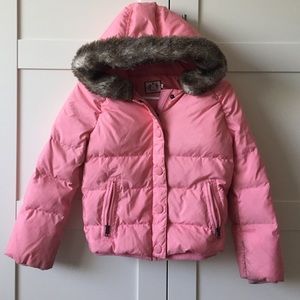 Girls size 10 pink Juicy jacket