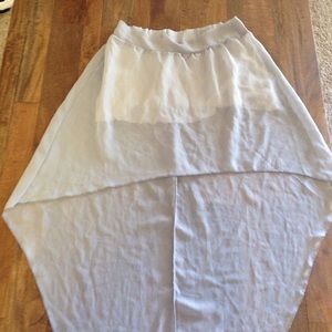 Brandy Meville high-low skirt!