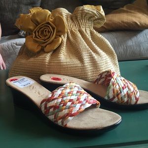 Multicolor Italian Sandals