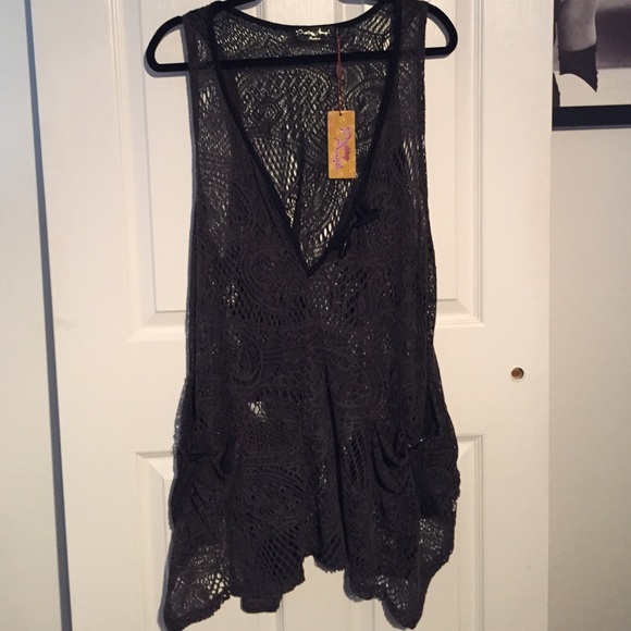 Tops - Lace cover up or tunic