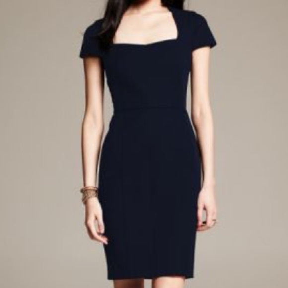 Banana Republic Sloan Dress in Black - Picture 1 of 4