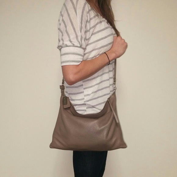 Coach Bleecker leather convertible bag