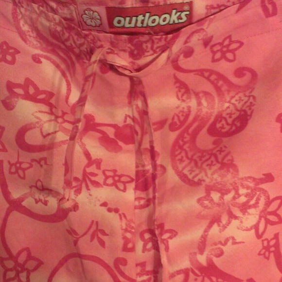 Hot Pink Low Rise Drawstring Shorts - Picture 3 of 3
