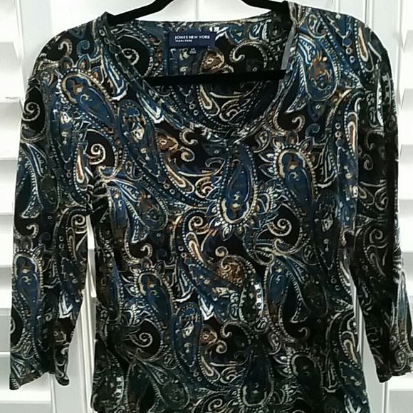 Jones New York paisley
