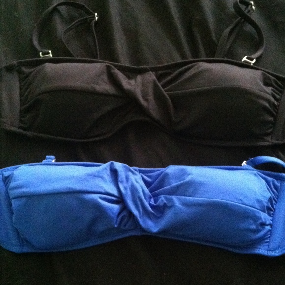 ☀️BUNDLE☀️ bandeau styled bathing suit top