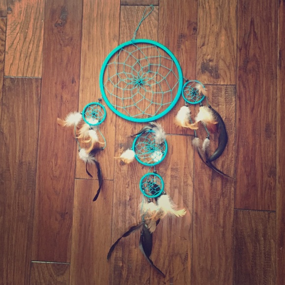 ❌SOLD❌ GORGEOUS turquoise dream catcher home decor