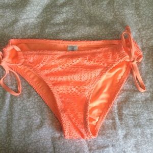 Coral Bathing Suit Bottoms