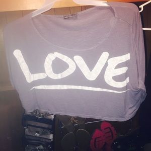 Love crop top