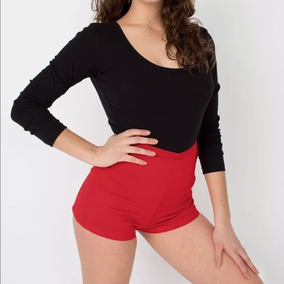American apparel tap shorts