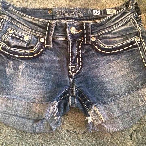 Miss me cut off shorts 25