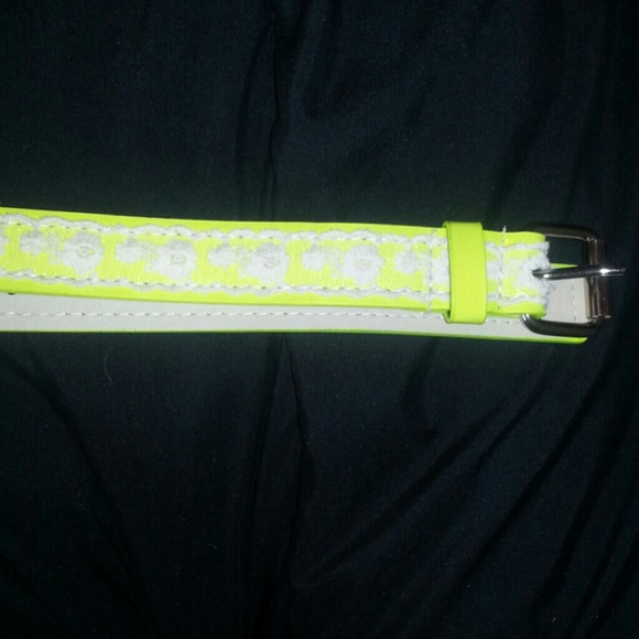 Cute yellow belt