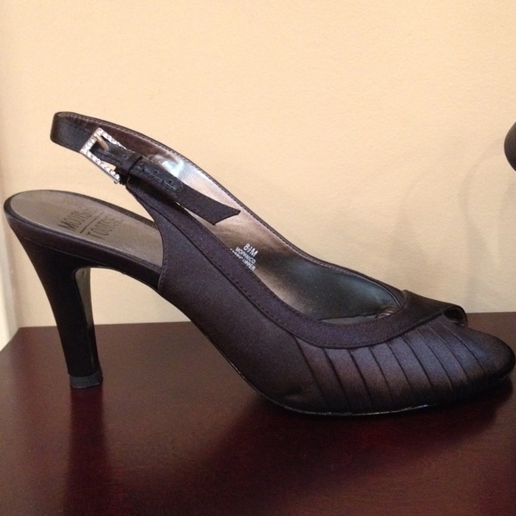 💕Dressy sling-back heels w/ bling