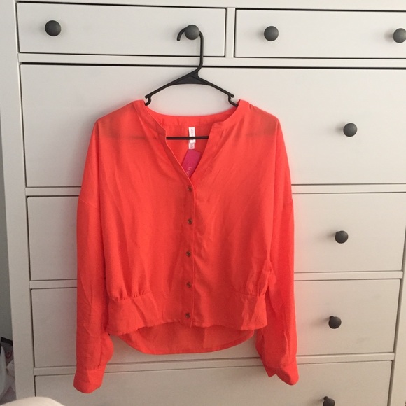 Xhilaration Coral Blouse