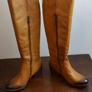 Vince camuto bedina chestnut over the knee boot