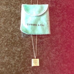 Tiffany & Co. Square Pendant Necklace