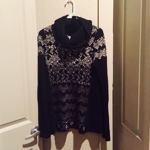 Cowl-Neck free people sweater