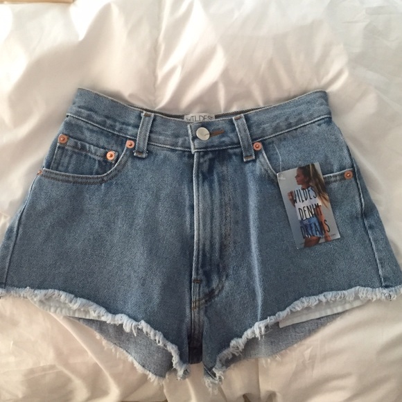 NWT Wildest Denim Dreams High Waisted Shorts