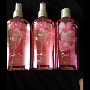 Hollister "Crescent Bay" body mist and wash set