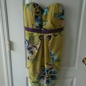 NWT Vince Camuto Strapless Dress