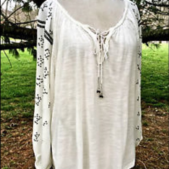 Free People Golden Nugget lace up Tunic - Picture 2 of 4