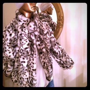 White House Black Market Faux Fur