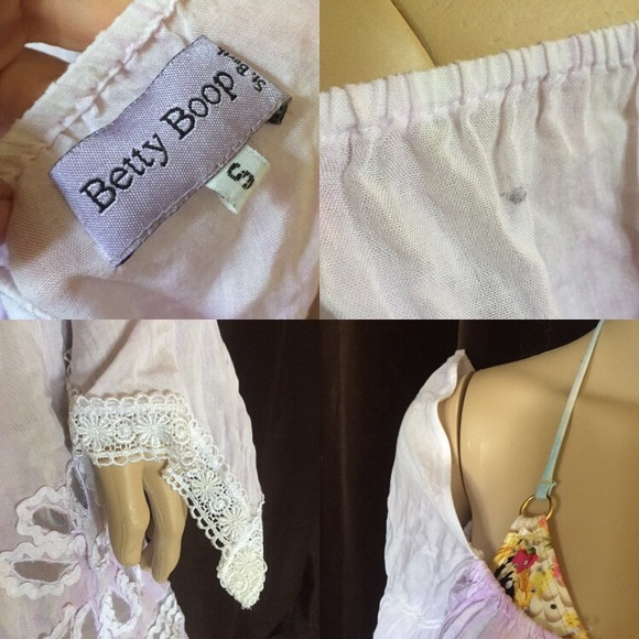 HOLD!Betty Boop of St. Barth Resort Cover Up S - Picture 2 of 4