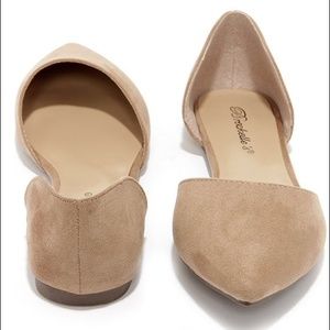 Nude Flats! Only worn once!