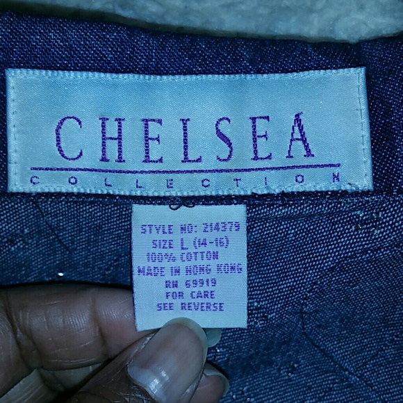 Fancy 100% Cotton Jean jacket - Picture 3 of 4