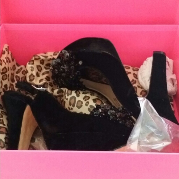 Betsey Johnson Slingback Heels