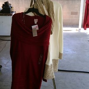 2 for price of one Scarf sweaters