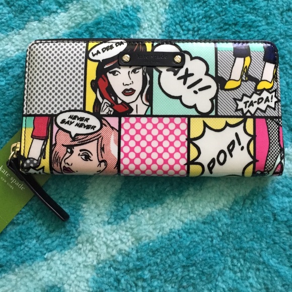 Kate Spade Neda Pop Art wallet