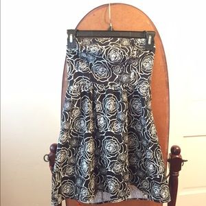 Black and white dress