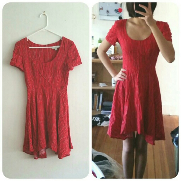 Urban Outfitters Dresses & Skirts - HP | Urban Outfitters | Red Arrow Print Dress