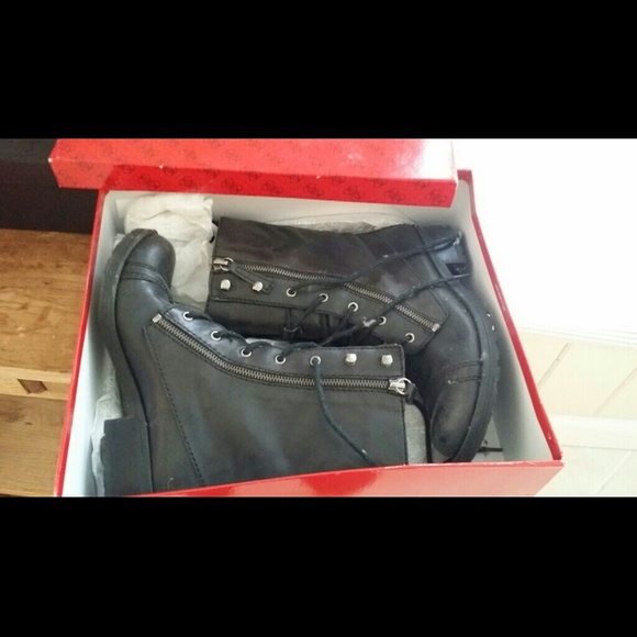 Guess Leather Boots