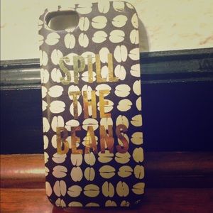 KATE SPADE SPILL THE BEANS PHONE CASE 5/5s