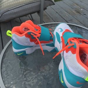 miami dolphin colored nikes
