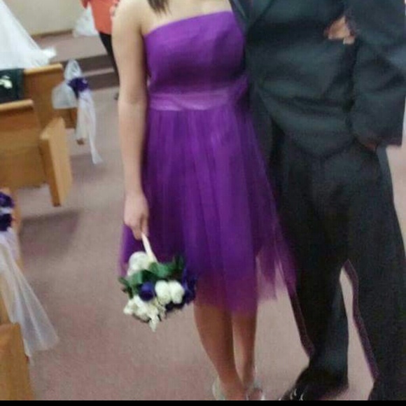 Purple prom/brides maid dress - Picture 1 of 1