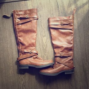 Brown boots