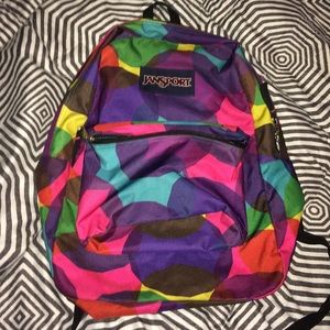 *Traded* Multi colored Jansport backpack