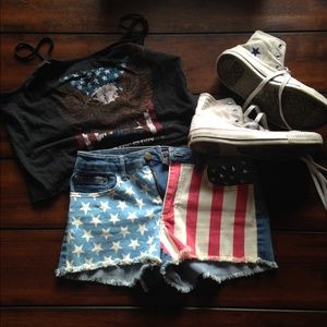 🌟 SALE 🌟American flag shorts