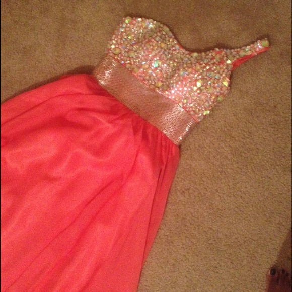 Coral Coya Collection Prom Dress